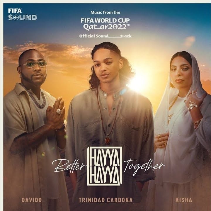 Trinidad Cardona, Davido & Aisha - Hayya Hayya (Better Together) (Drums)