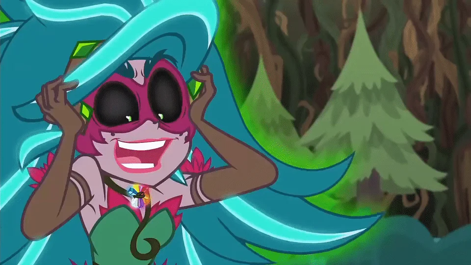 Gaia Everfree (Talking) (My Little Pony: Equestria Girls: Legend Of Everfree)