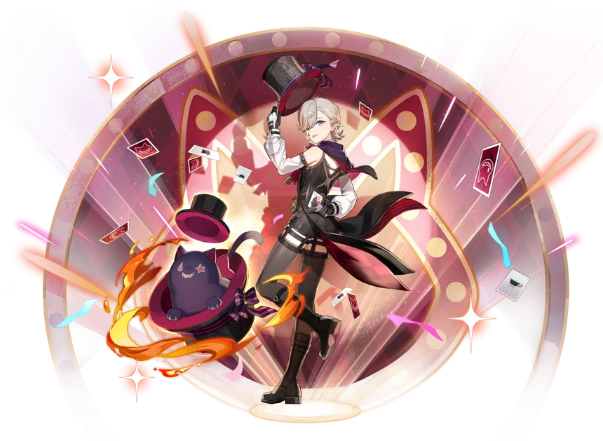 Lyney (Genshin Impact, Japanese - CV: Hiro Shimono)