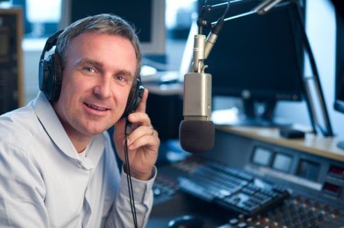 loucutor de radio