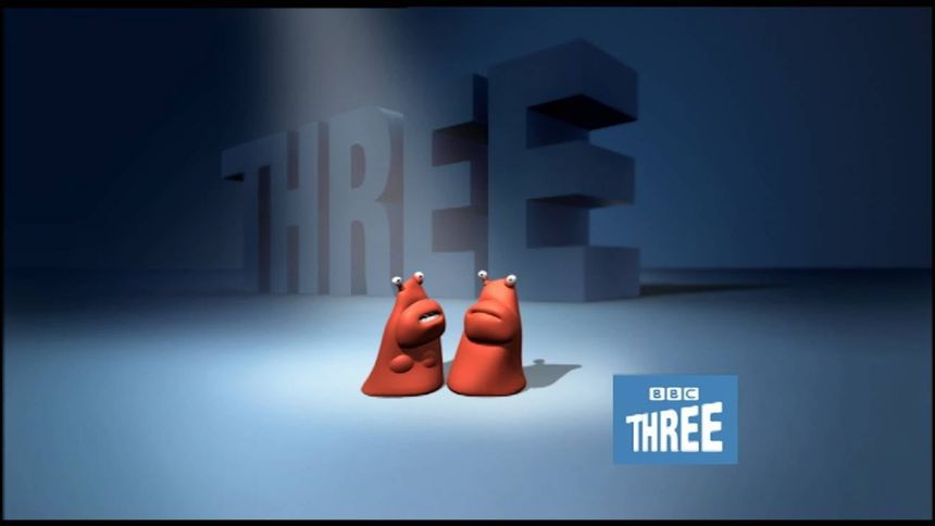 BBC Three UK 2003 Announcer (Blobs Era)