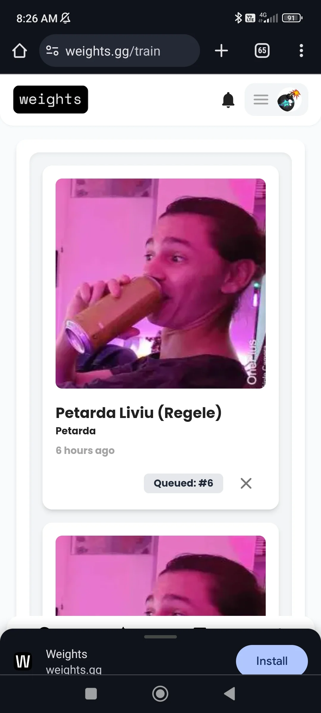 Petarda final