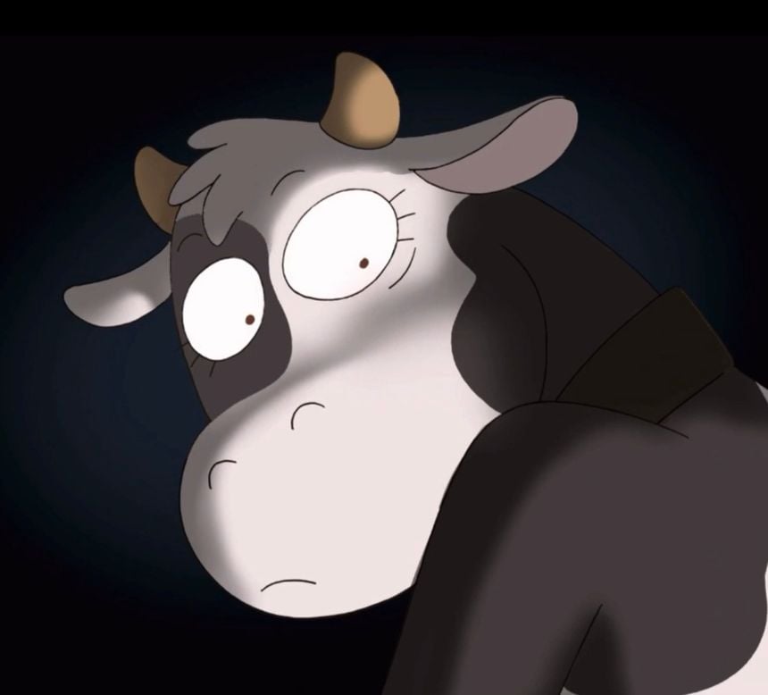 Dramatic Cow