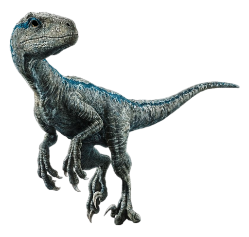 velociraptor blue