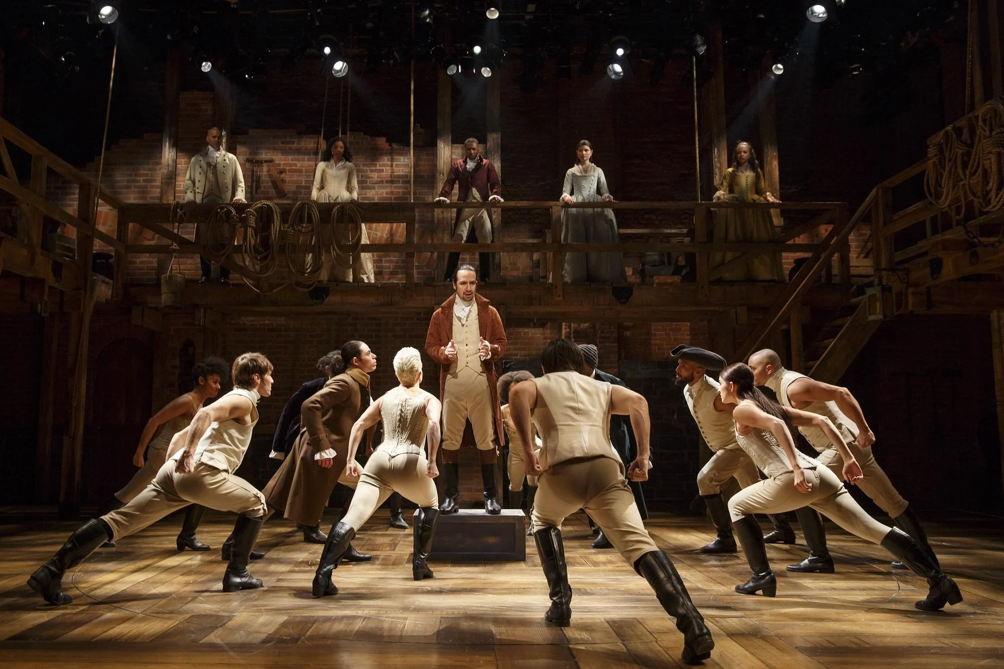 Original Broadway cast of "Hamilton" - My Shot (Drums)