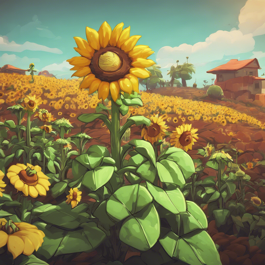 Girassol - (PVZ) (GAME PVZ)