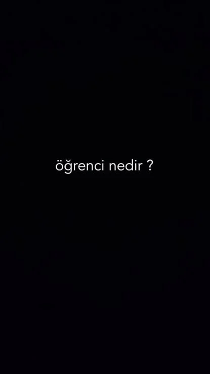 Öğrenci nedir