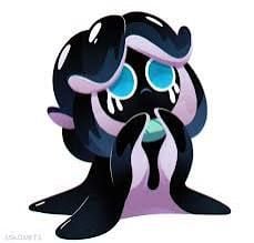 Squid ink cookie (cookie run)