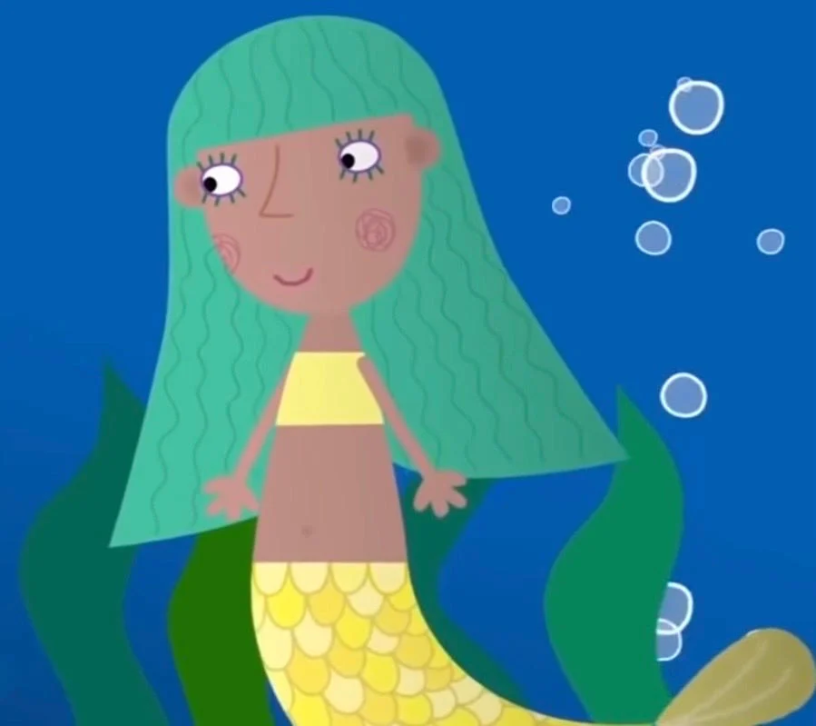 Megan the mermaid