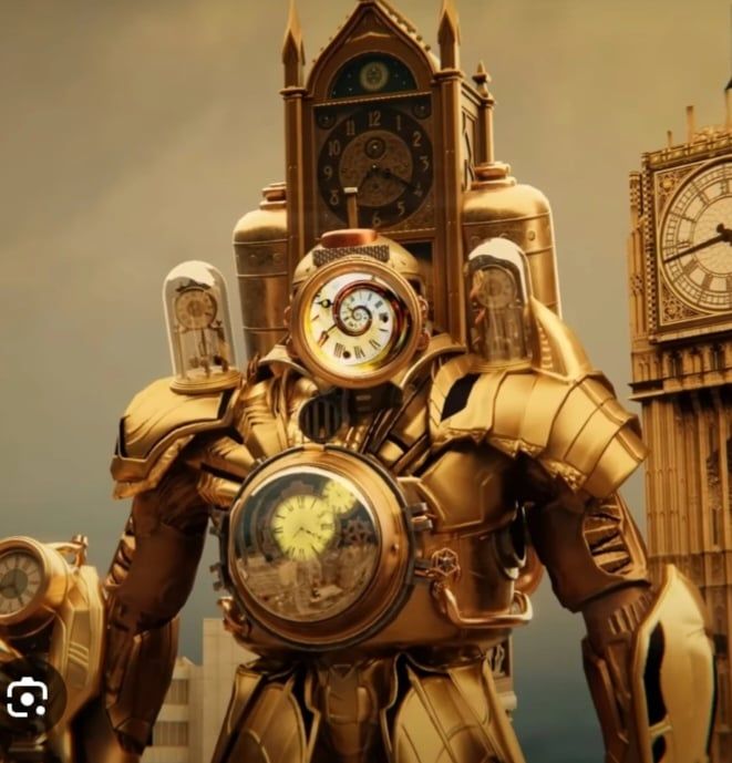 titán clock man