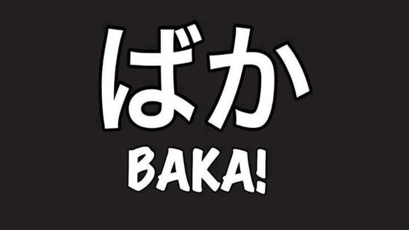 You kinda smell like a baka
