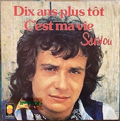 Sardou Dix ans plus tôt