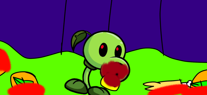 Peashooter (Blood and Plant Food)