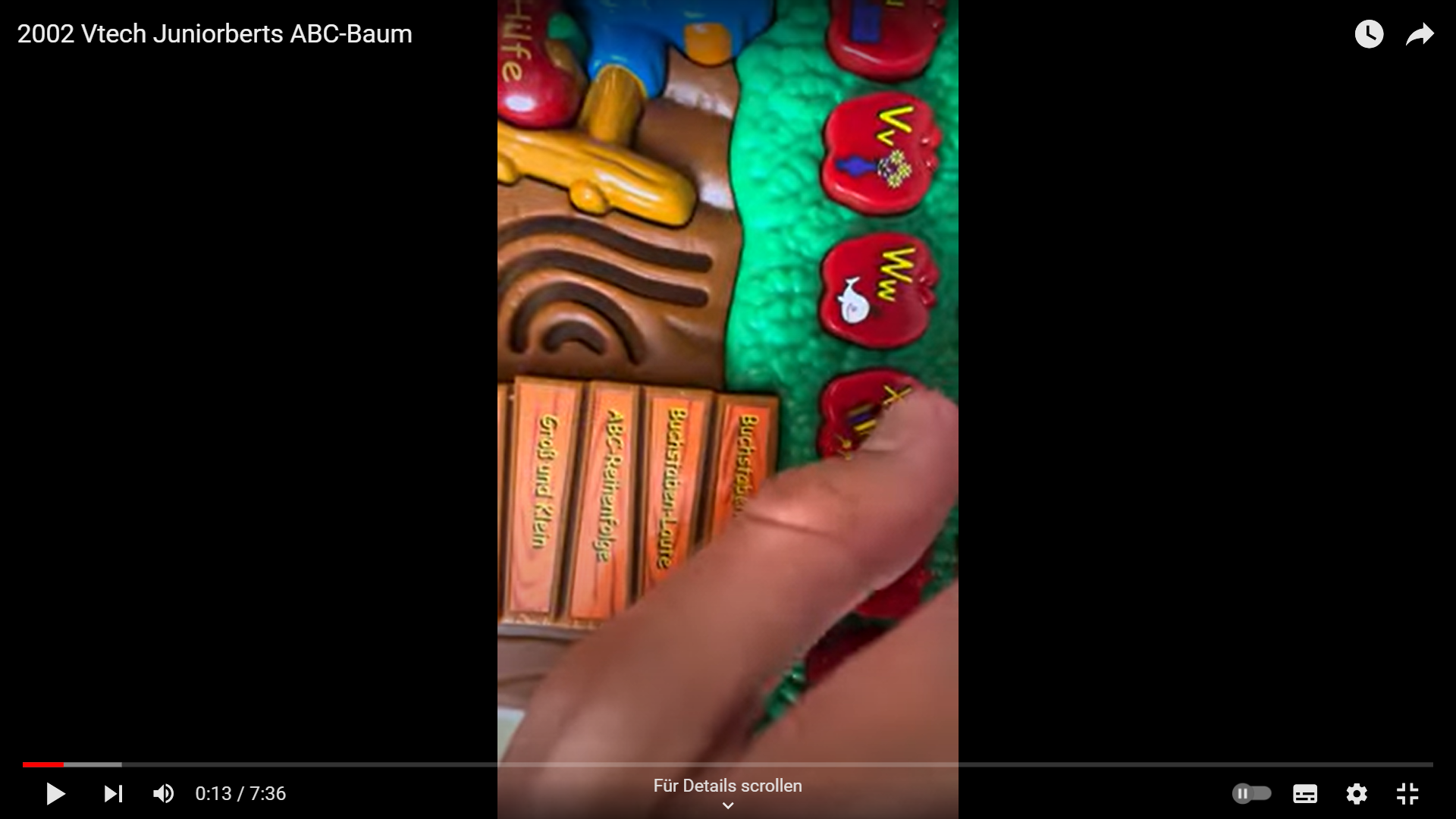 VTech Juniorberts ABC-Baum (Alphabit's Letters 'n Lights German)