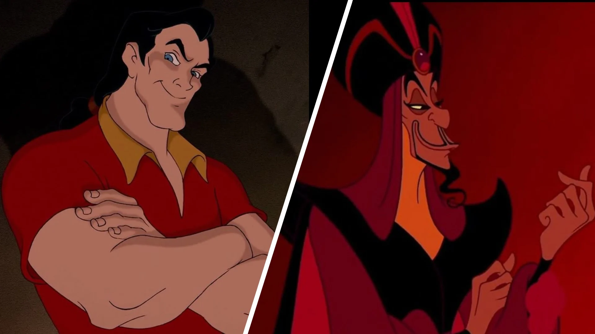 Gaston-Gastón-Jafar-Armando António Capelo Diniz da Gama-Sining voice-voz cantando-Aladdin 1992-1994-La Bella y la Bestia 1991-Beauty and the Beast-La pelicula Animada-Animado-Animated (Latin Americ-American Spanish Dub-Español latino-Portuguese)