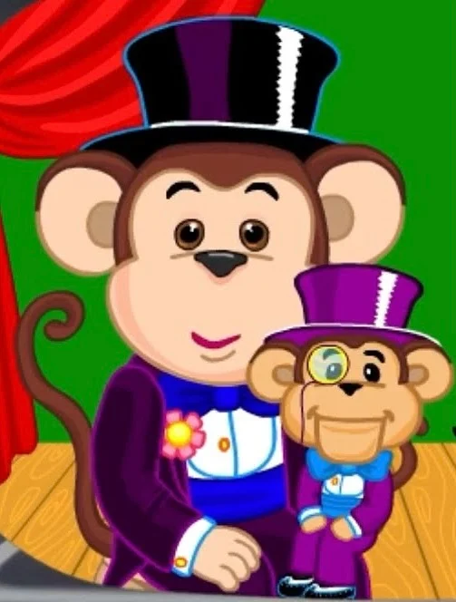 Monkey and Monkey (Webkinz)