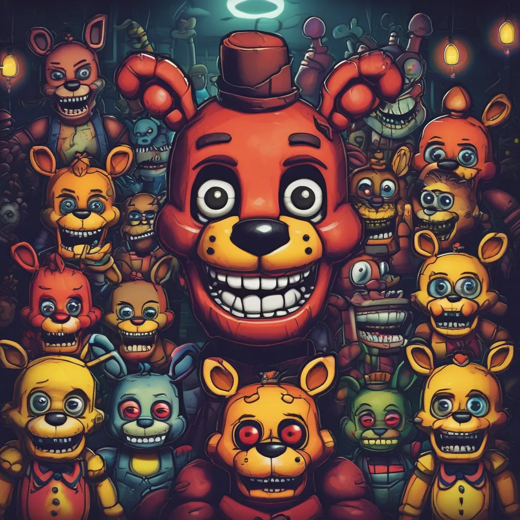 fnaf most ucn voices fused