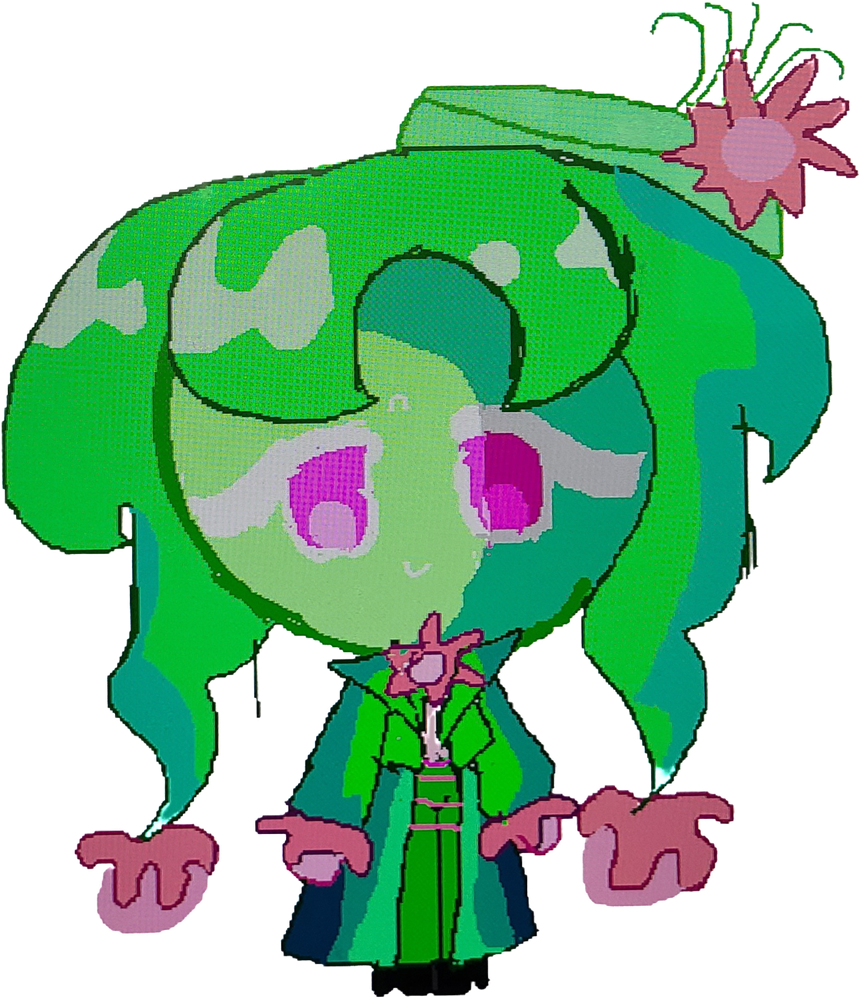 Flowerpot Coral Cookie