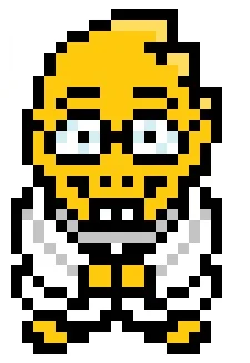 Alphys undertale(man on the internet)