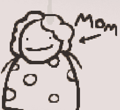 Cutscene Mom/Magdalene (the Binding of Isaac)