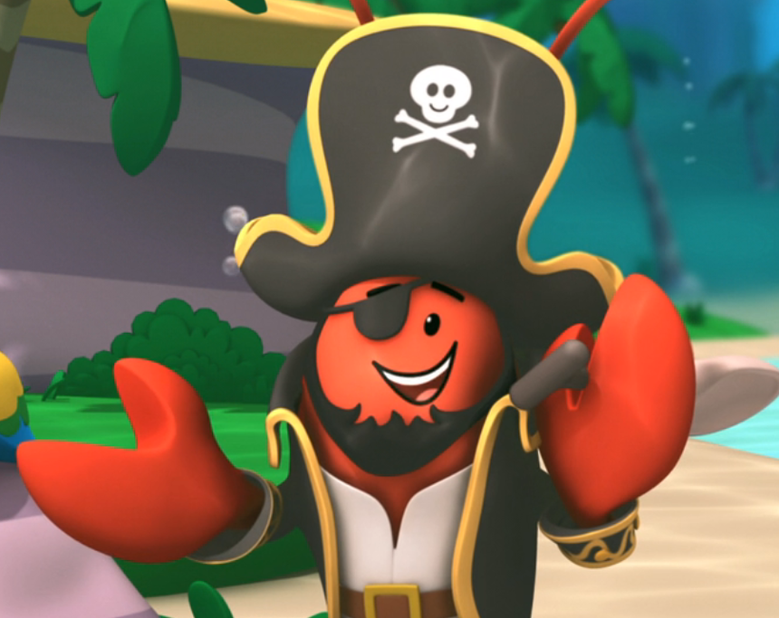 Lobster Pirate (Bubble Guppies)
