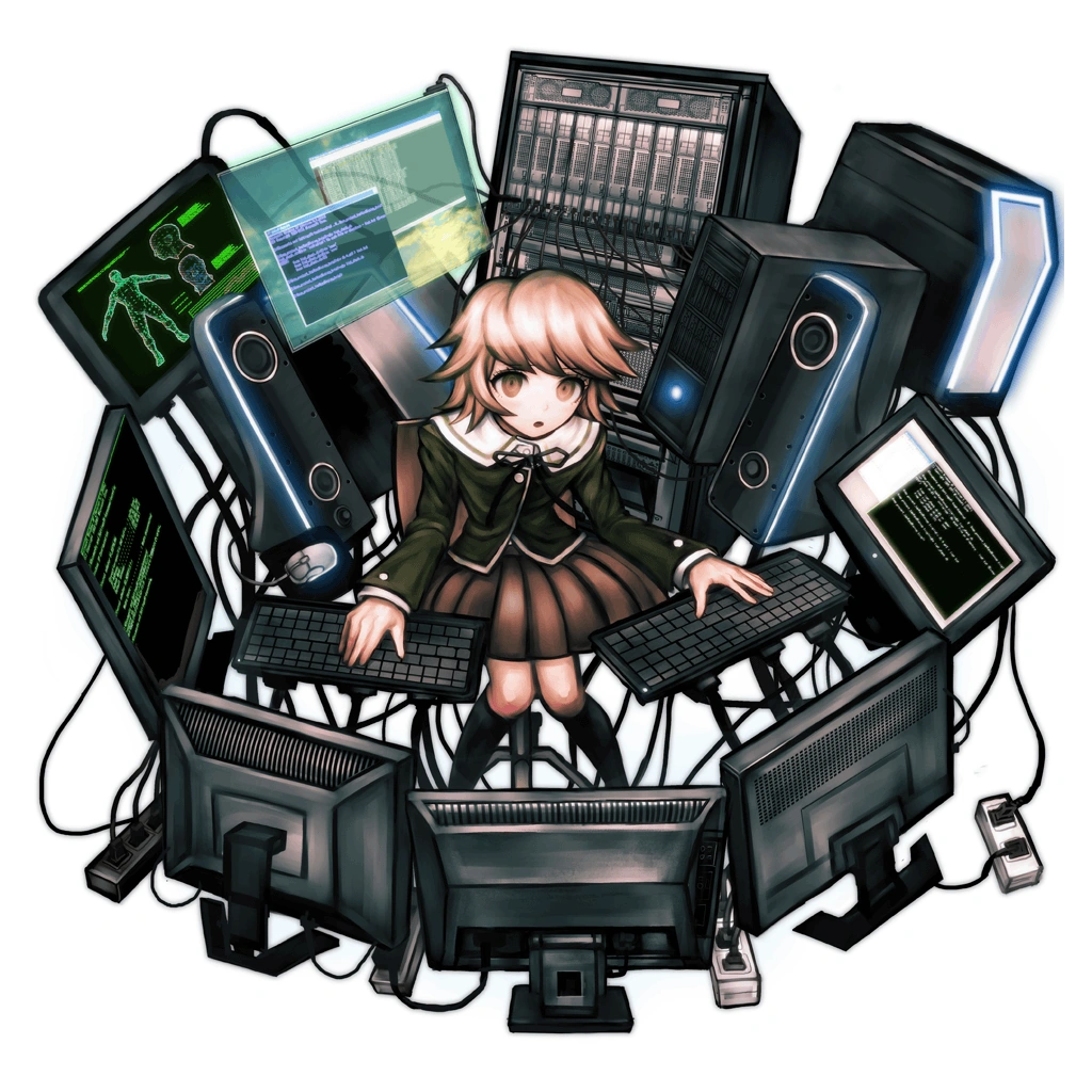 Chihiro Fujisaki (Danganronpa: Trigger Happy Havoc) -TITAN Pretrain