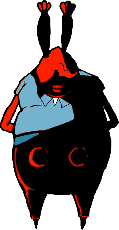Starved Mr. Krabs