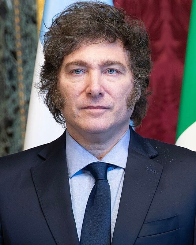 Javier Miley presidente de Argentina