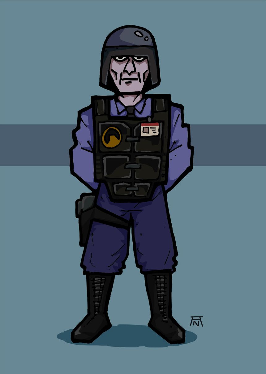 Half life: Barney