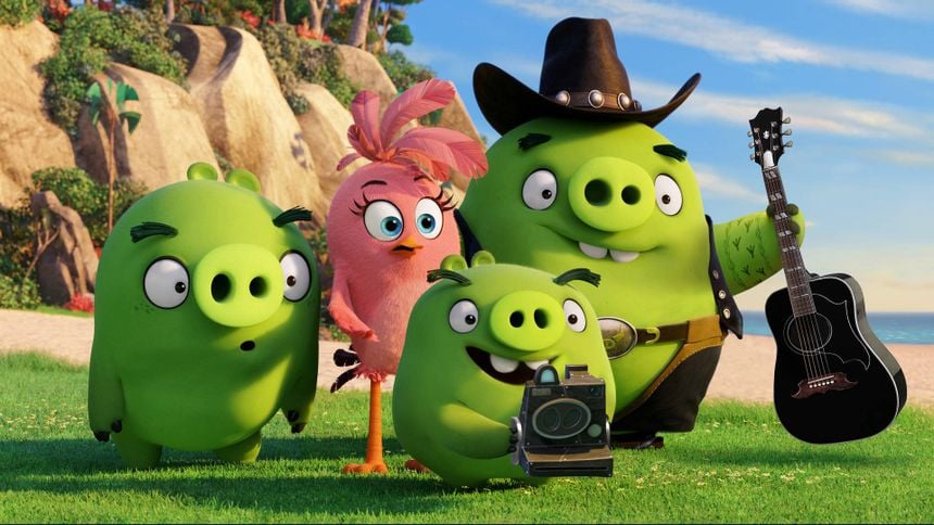 Stella from The angry birds movie