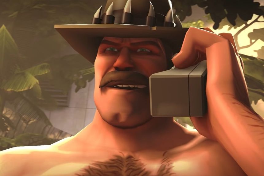 Saxton Hale (TF2 / Team Fortress 2) (TITAN Remake)