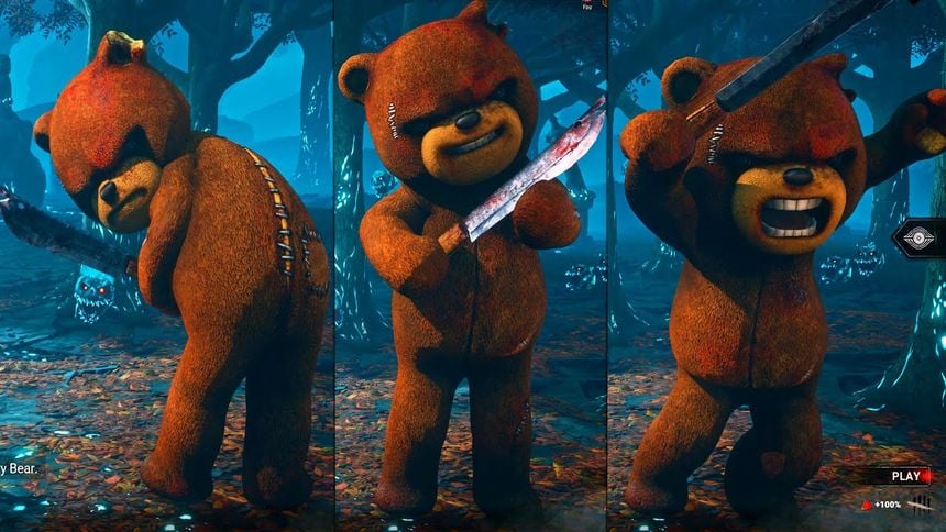 Naughty Bear Skin (Dead By Daylight / Naughty Bear Game) (TITAN)