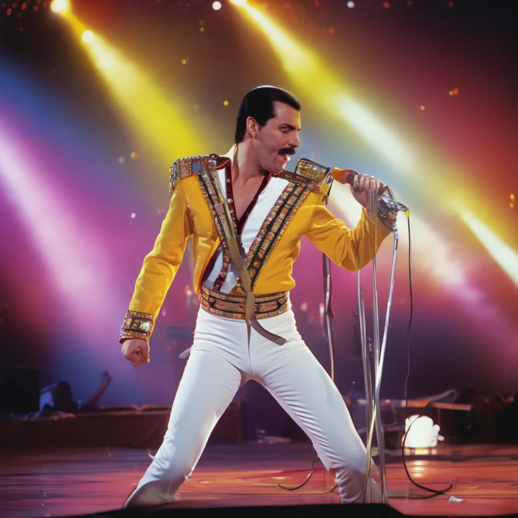Freddie Mercury live 1986