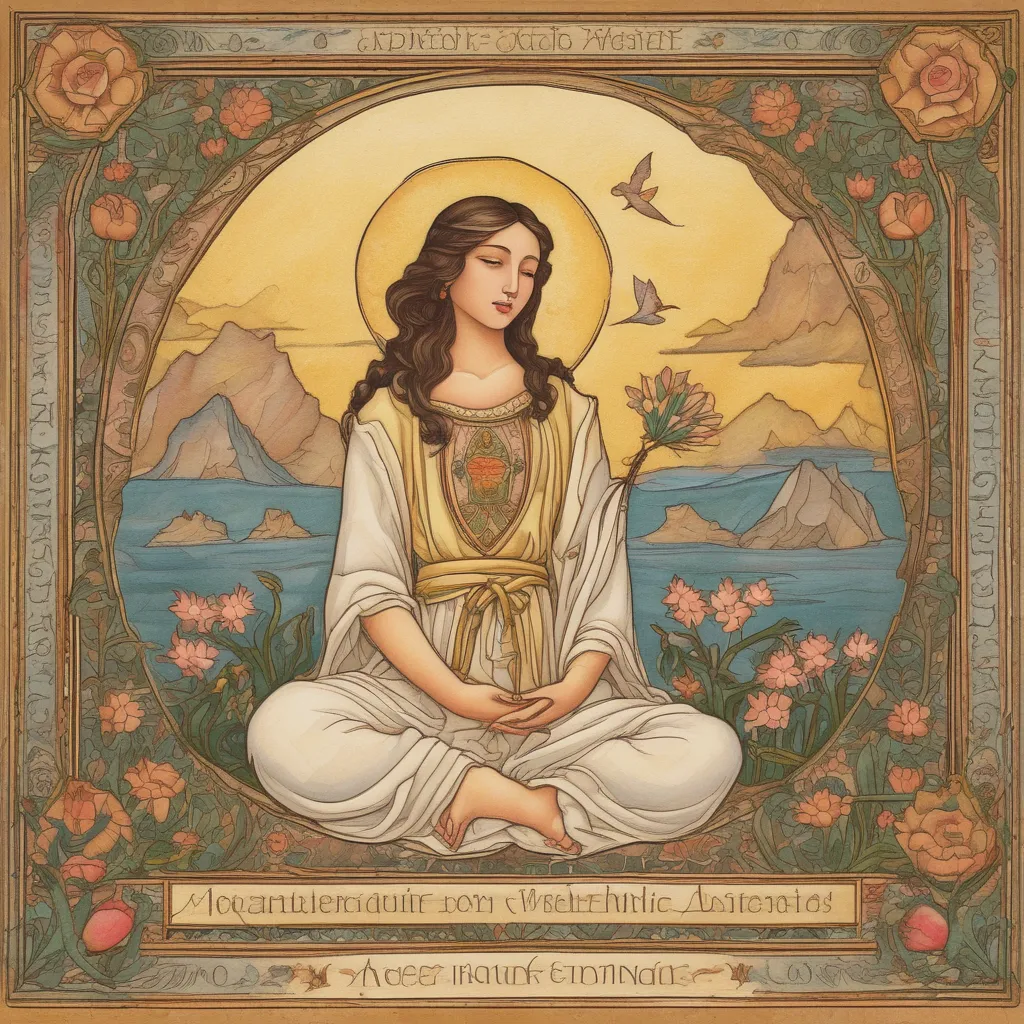 Belle voix pour méditation