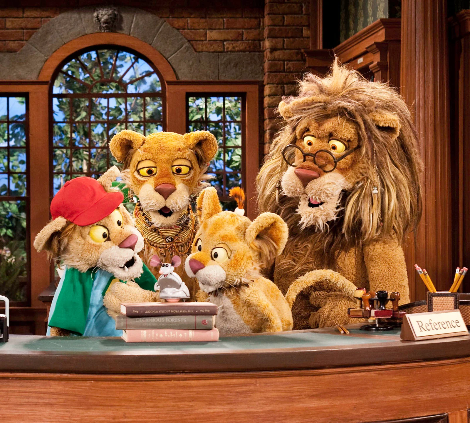 Lion Family (Between the Lions) (All Lions Together)