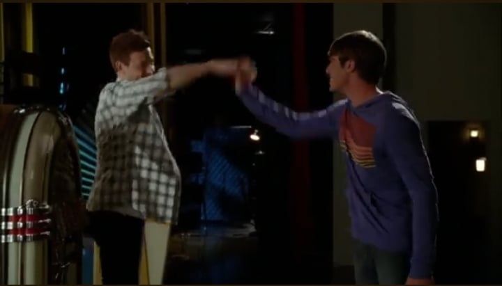Finn Hudson and Ryder Lynn (Glee)