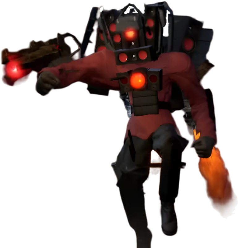 Titan Speakerman One Arm Cannon