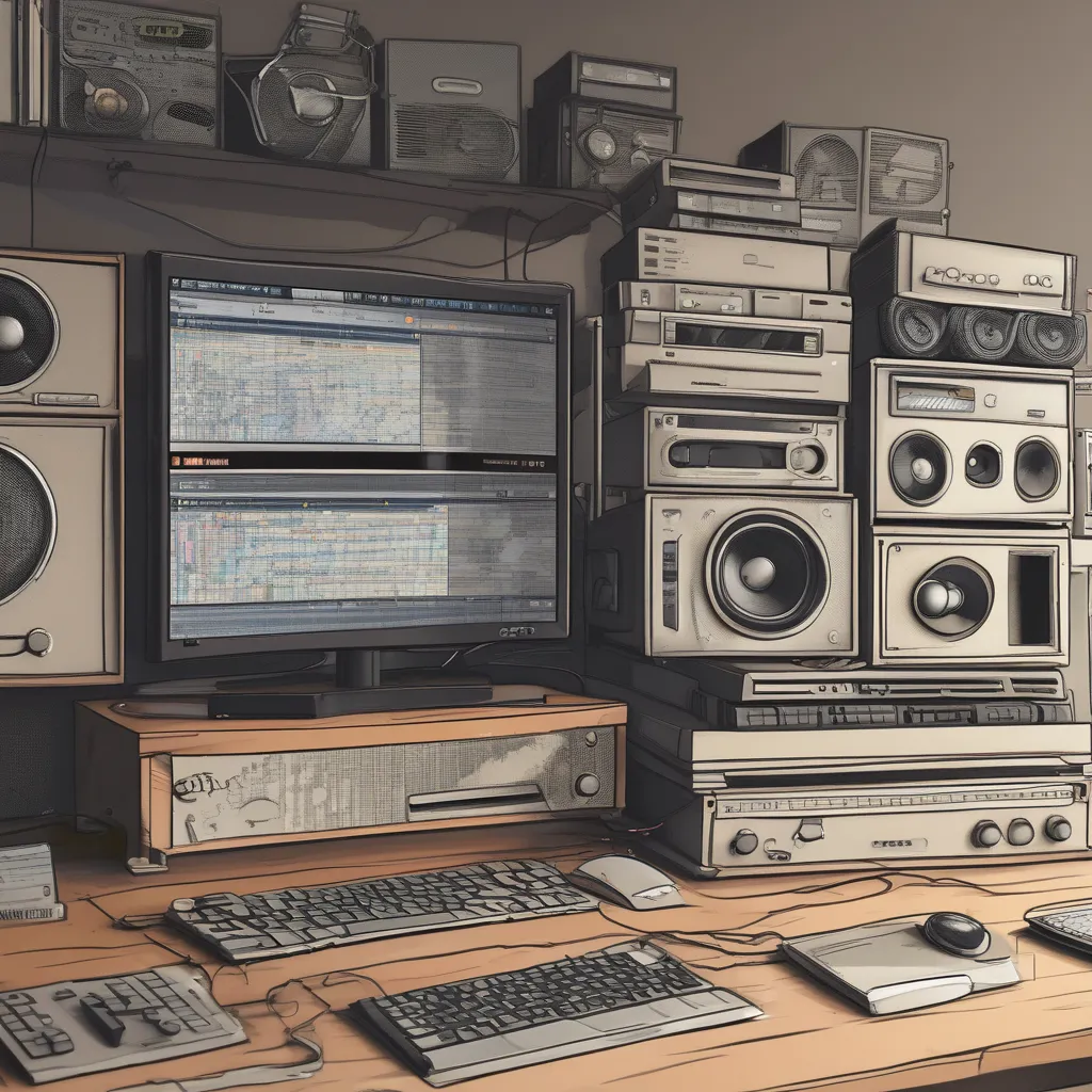 all my audio files on my computer