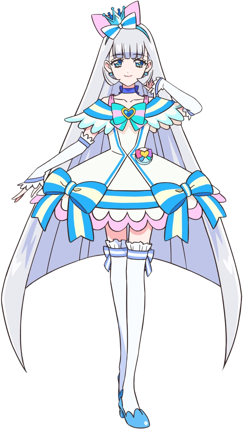 Cure Nyammy/Yuki Nekoyashiki (CV: Satsumi Matsuda)