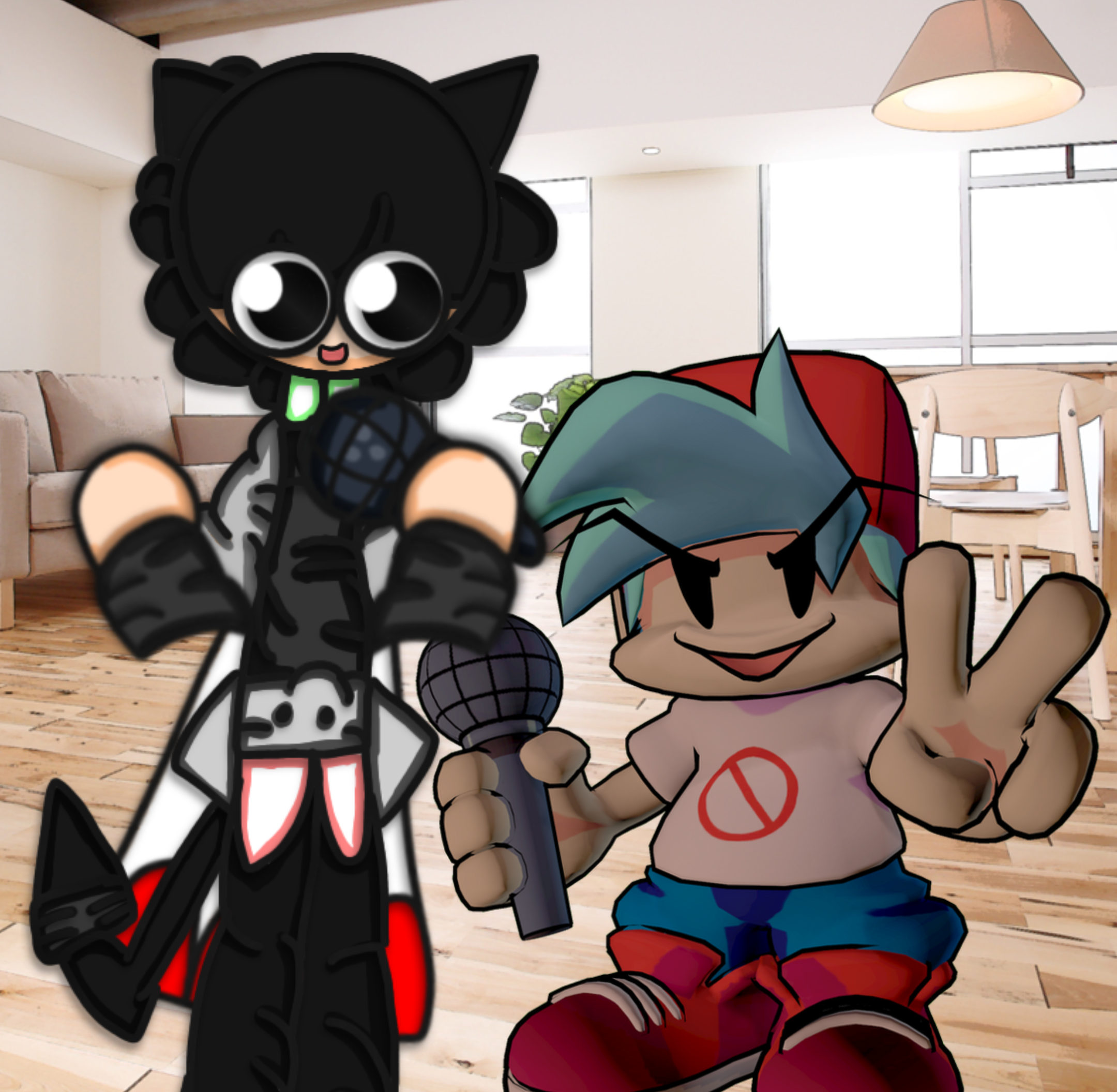 Fnf Andro Meda and boyfriend