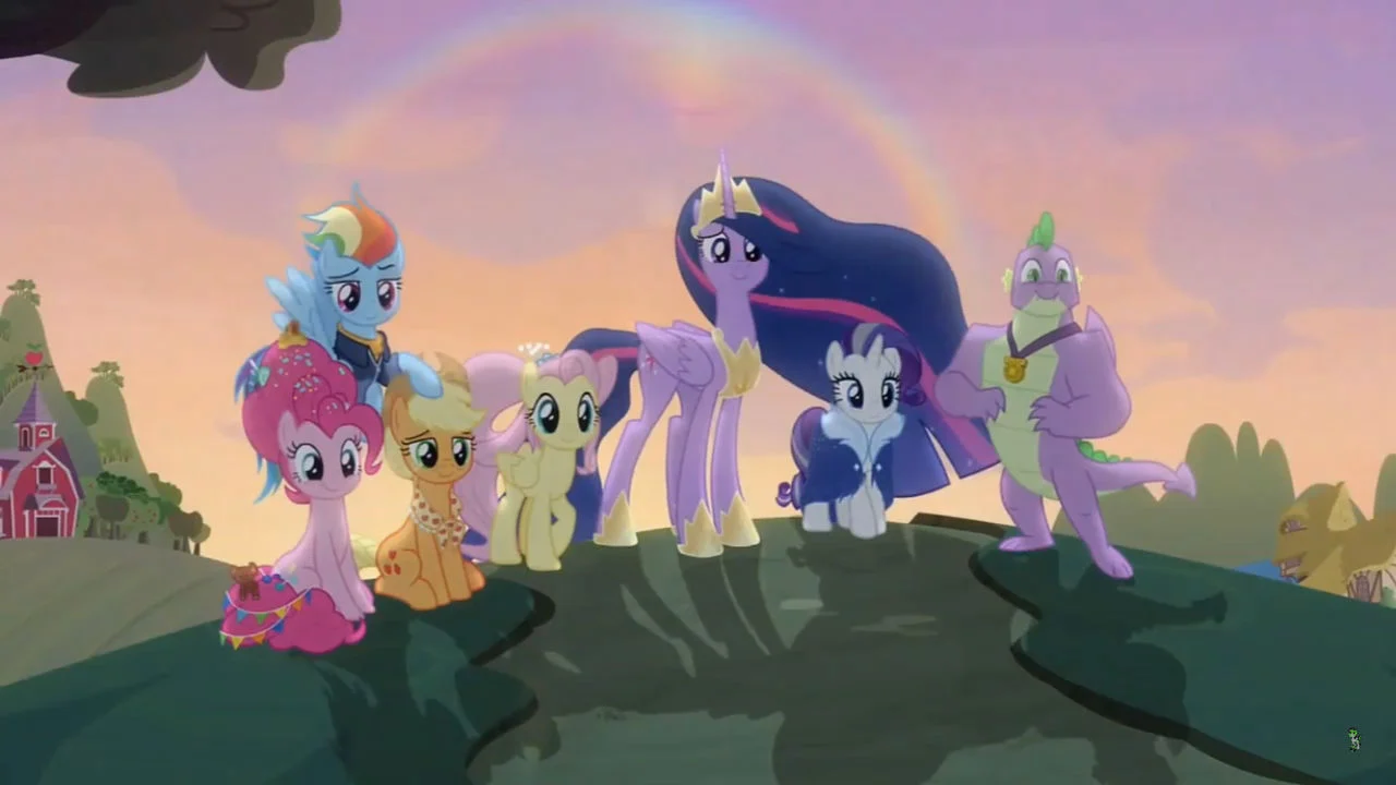 My little pony mane 6 arabic group voice