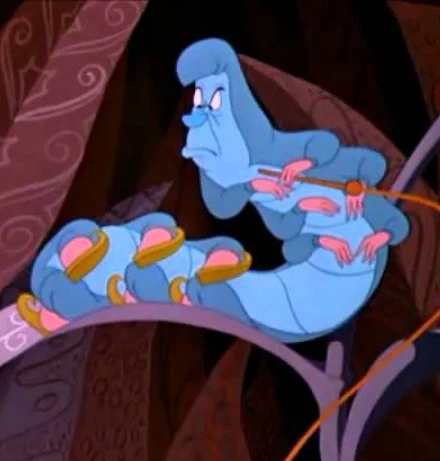 The Caterpillar (Alice in Wonderland 1951)(Richard Haydn)