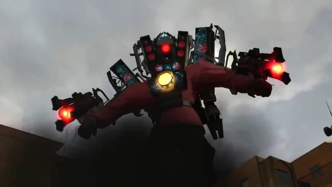 Upgraded infected titan speakerman