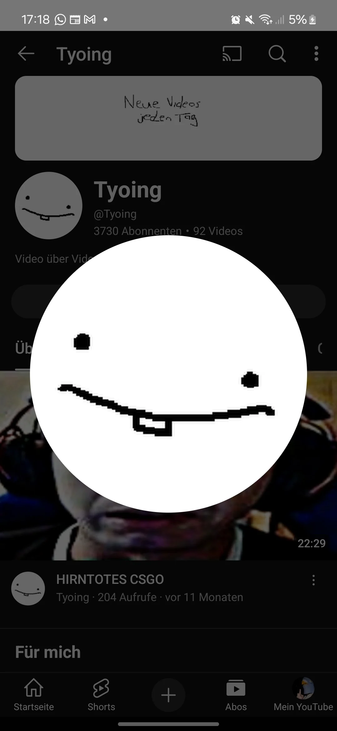 Tyoing