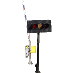 Bulgarian Railroad Crossing