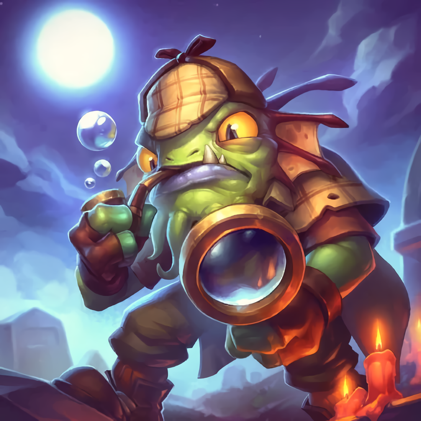 Morgl Holmes | Murloc hero (Hearthstone)
