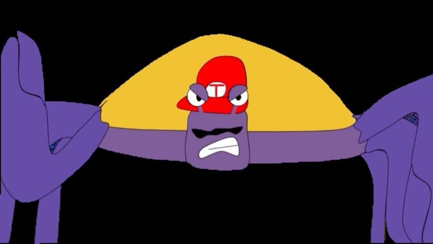 Tamatoa Gaming DA (Super Origami Kingdom, angry)
