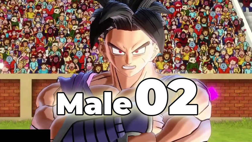 Male 02 [DB-Xenoverse 2 | 🇺🇸]