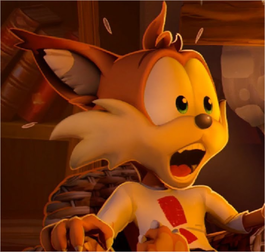 Bubsy (The Woolies Strike Back, Stressed/Aggressive)