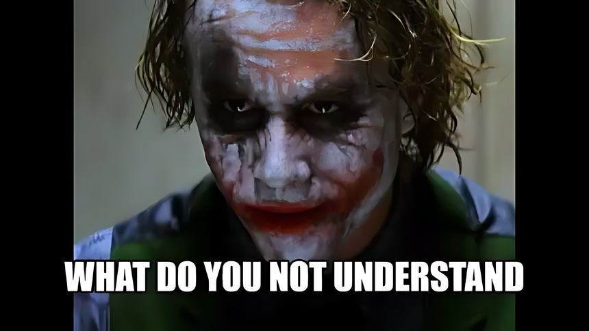 Joker (it's a meme Batman)